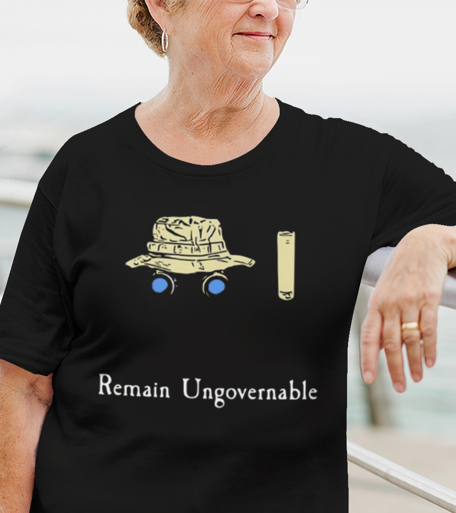 Remain Ungovernable Bucket Hat And Sunglasses T-Shirt