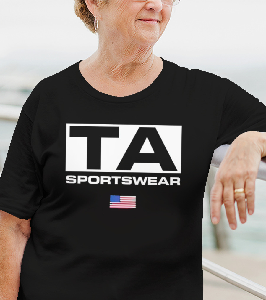 TA Sportswear American Flag T-Shirt