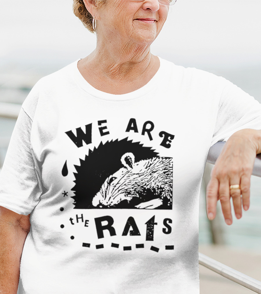 We Are The Rats Sleepy Rat Shadow T-Shirt