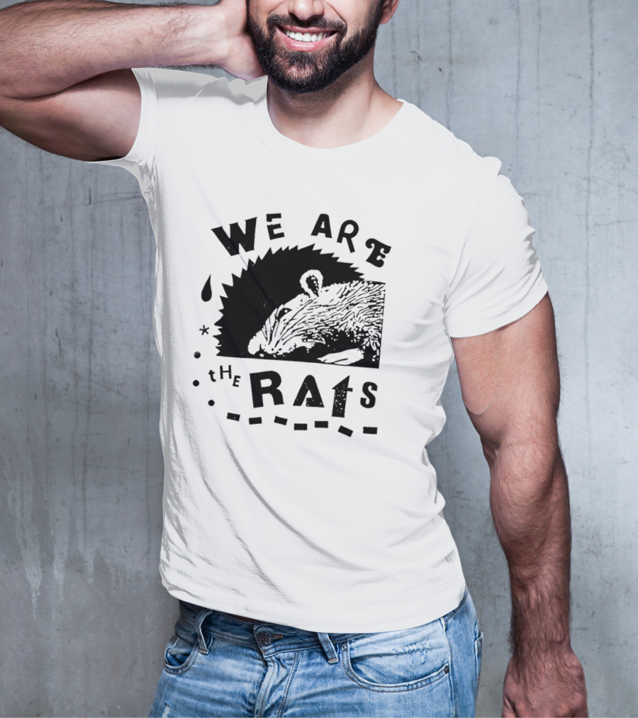 We Are The Rats Sleepy Rat Shadow T-Shirt