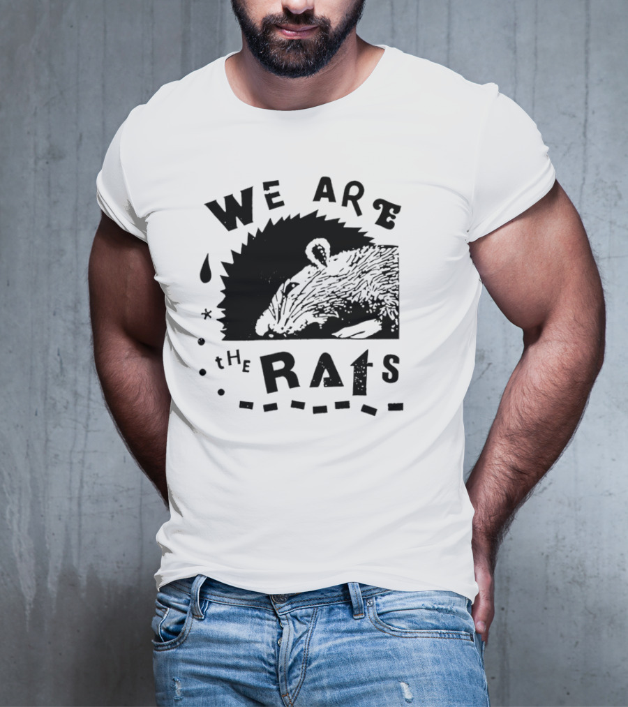 We Are The Rats Sleepy Rat Shadow T-Shirt