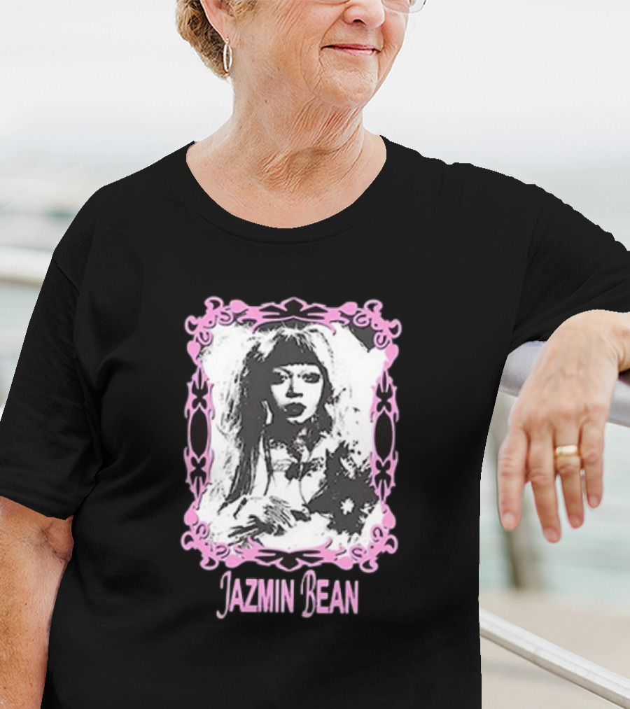 Jazmin Bean Merch Pink Gothic T-Shirt