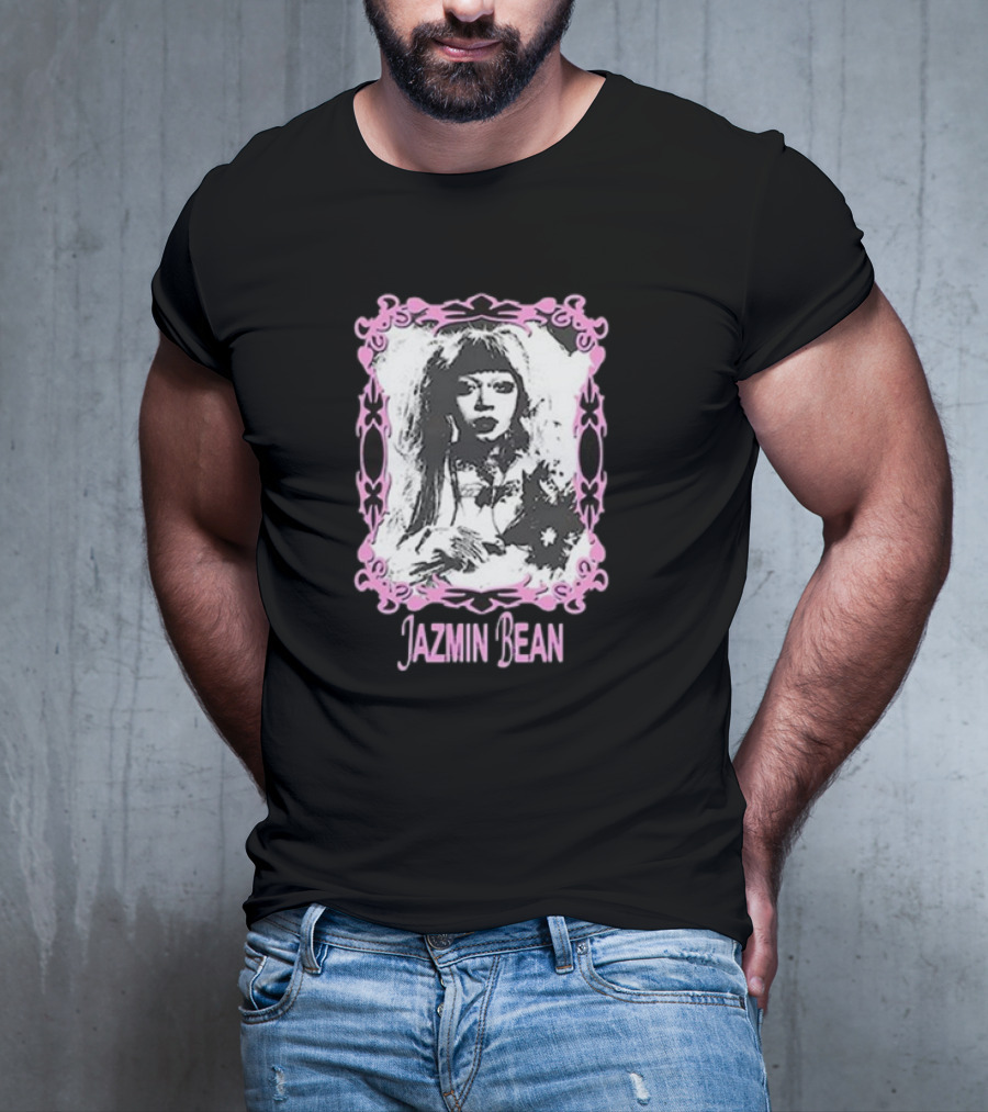 Jazmin Bean Merch Pink Gothic T-Shirt