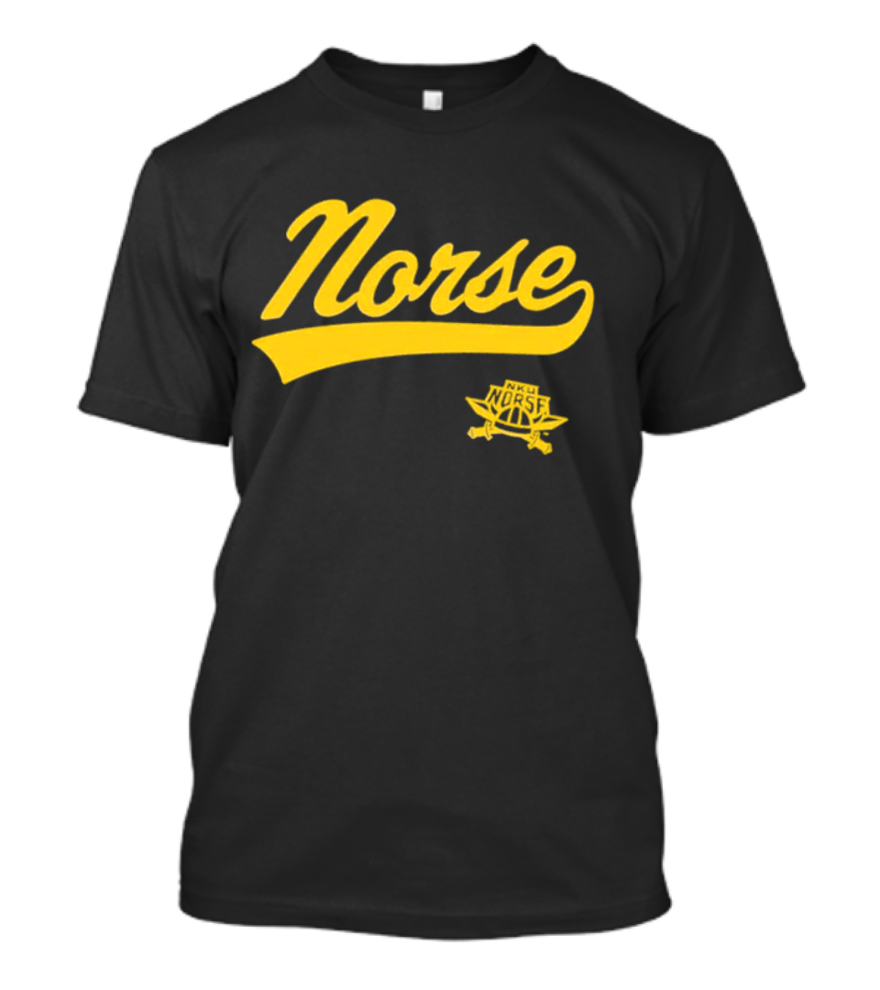 Norse NKU Norse Baseball Script T-Shirt