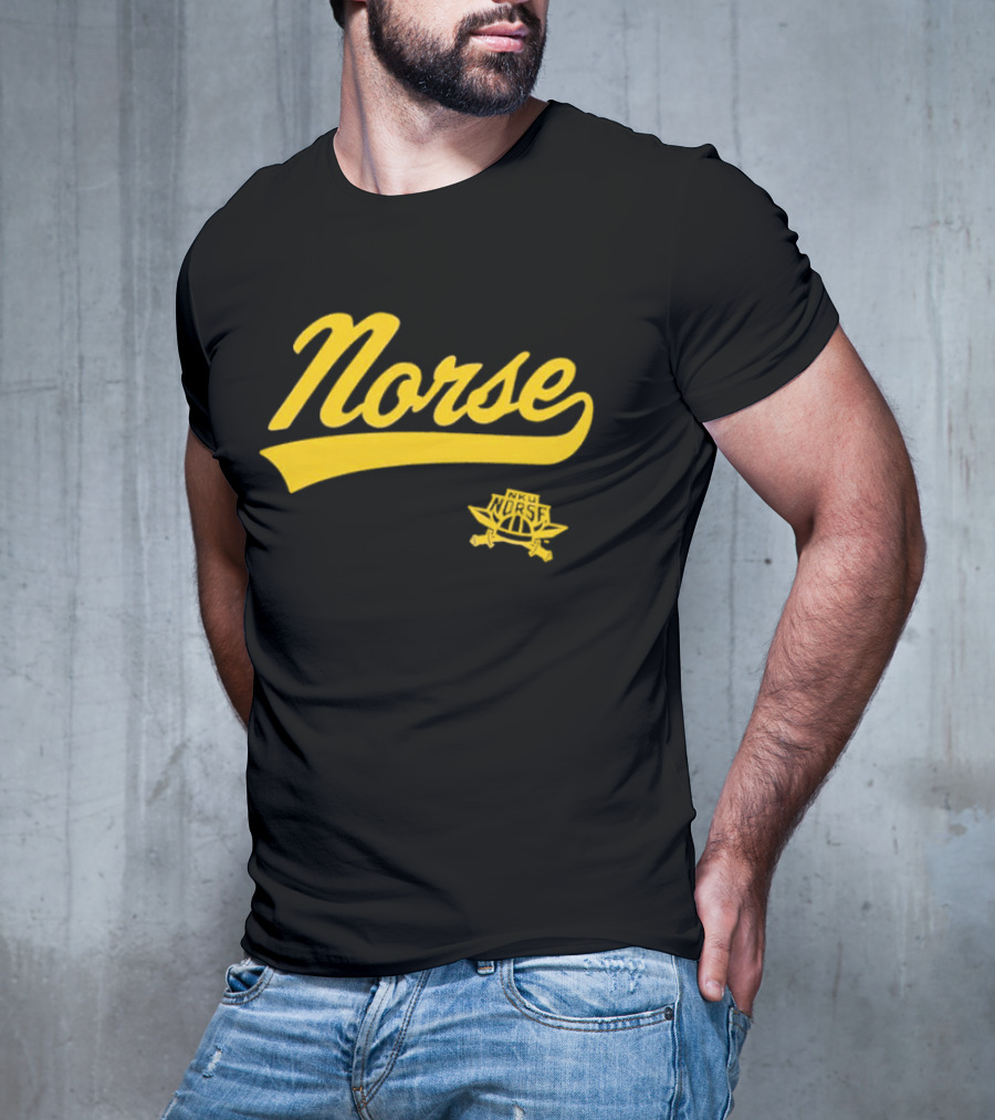 Norse NKU Norse Baseball Script T-Shirt