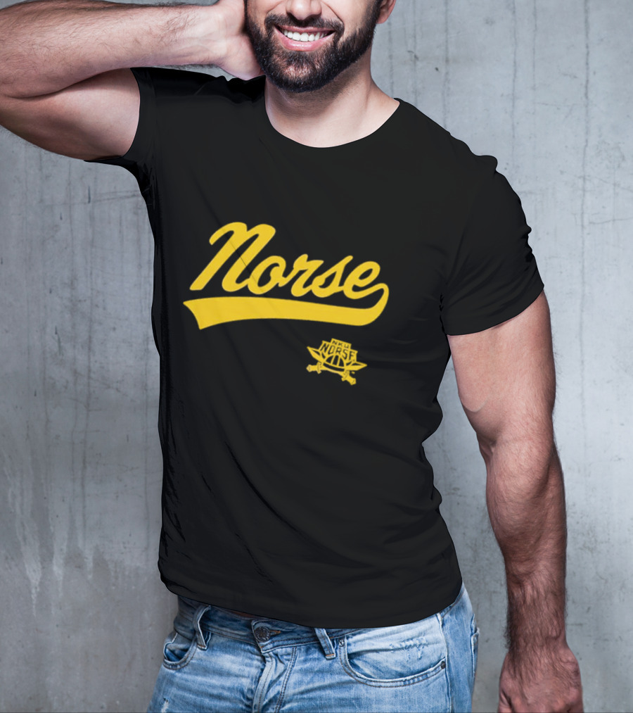 Norse NKU Norse Baseball Script T-Shirt