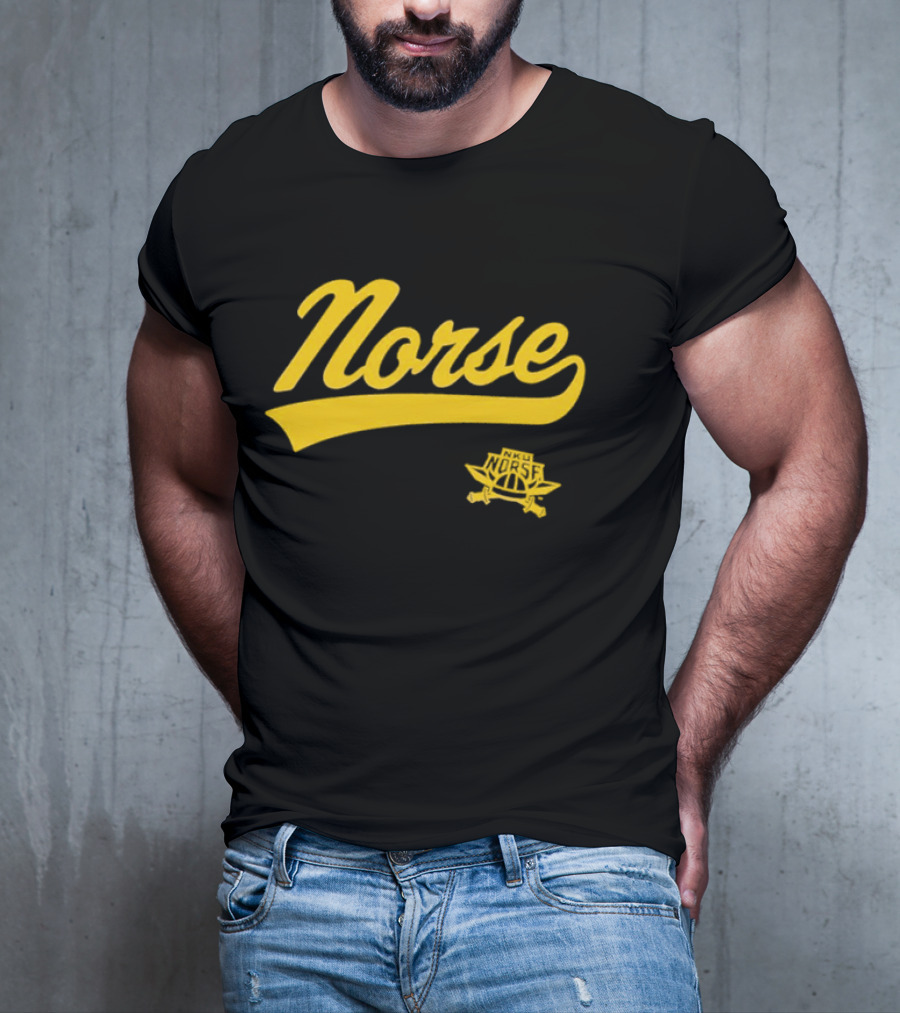 Norse NKU Norse Baseball Script T-Shirt