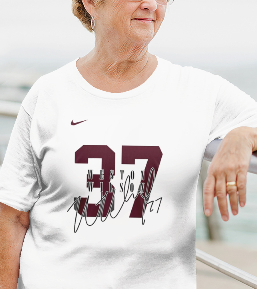 Weston Wilson 37 Phillies Signature T-Shirt