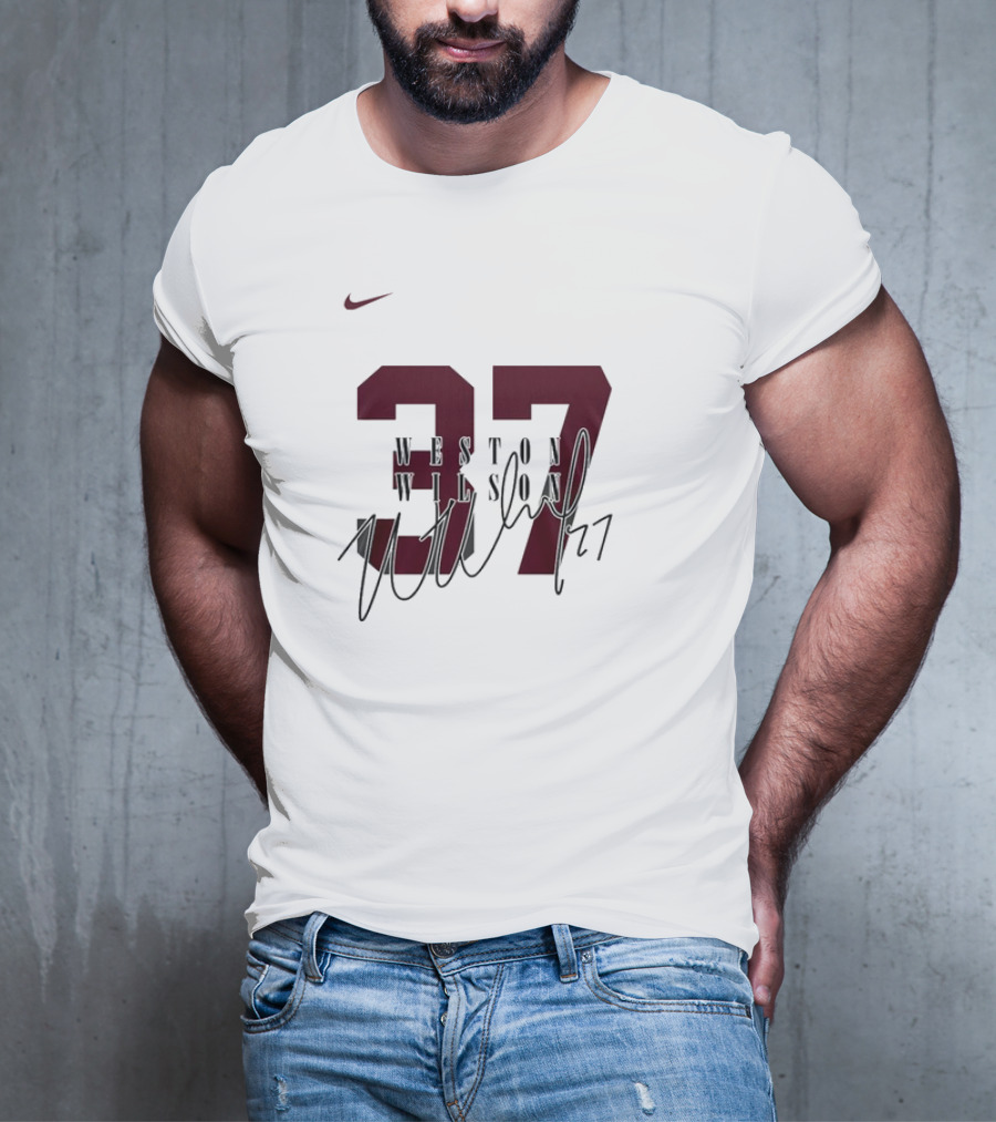 Weston Wilson 37 Phillies Signature T-Shirt