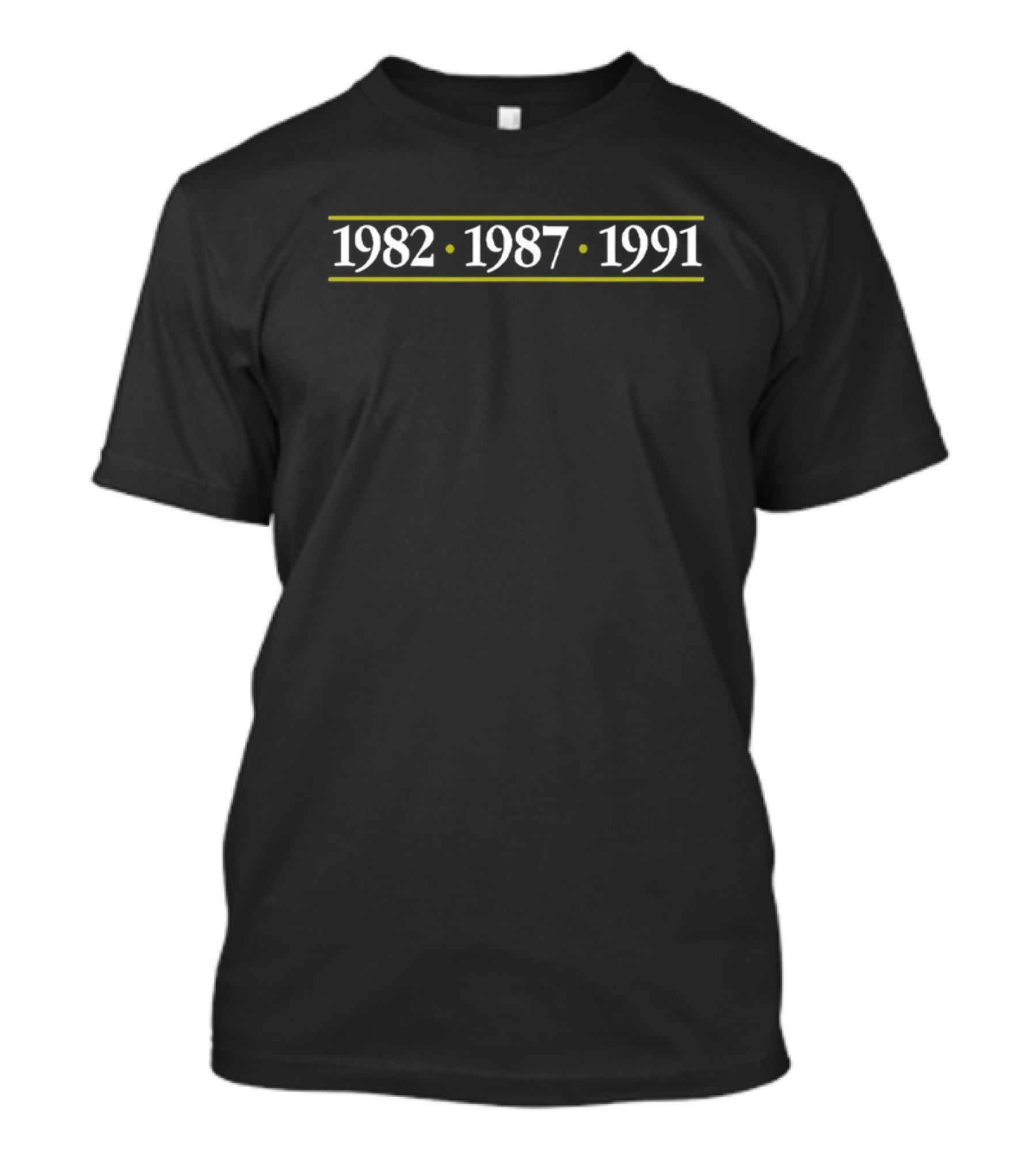 1982 1987 1991 Washington Football Glory Years Washington Commanders T-Shirt