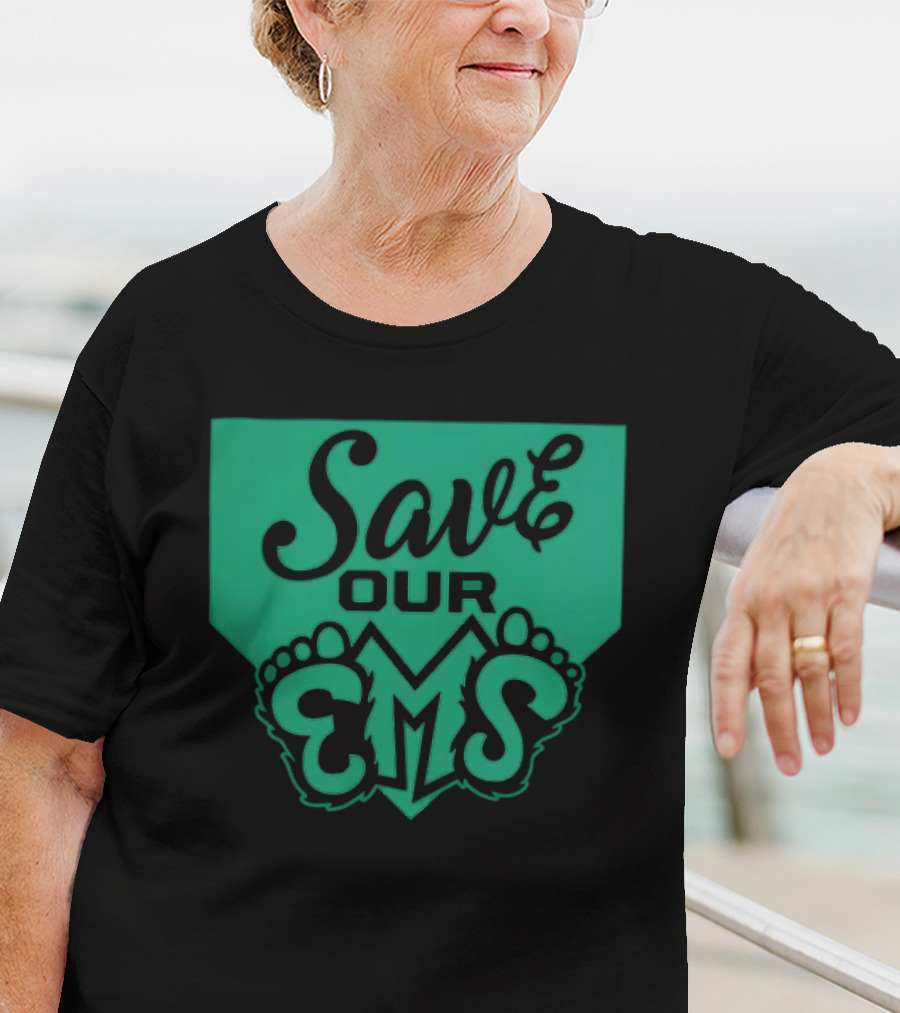 Eugene Emeralds Save Our Ems Team Spirit T-Shirt