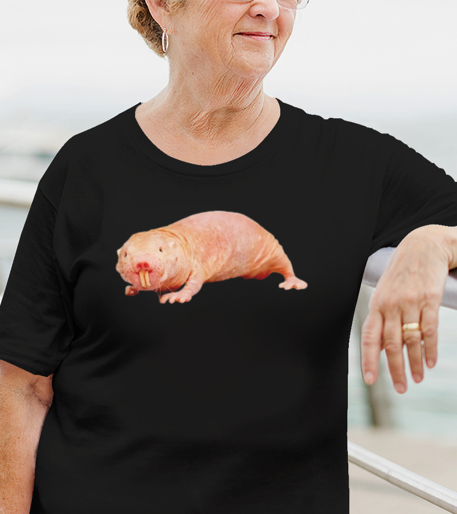 Naked Mole Rat Image On Clothing T-Shirt