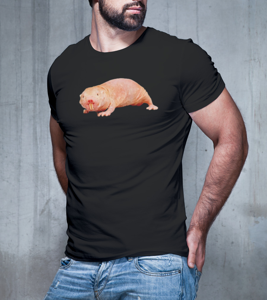 Naked Mole Rat Image On Clothing T-Shirt