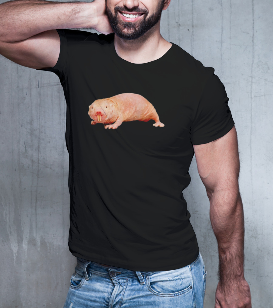 Naked Mole Rat Image On Clothing T-Shirt