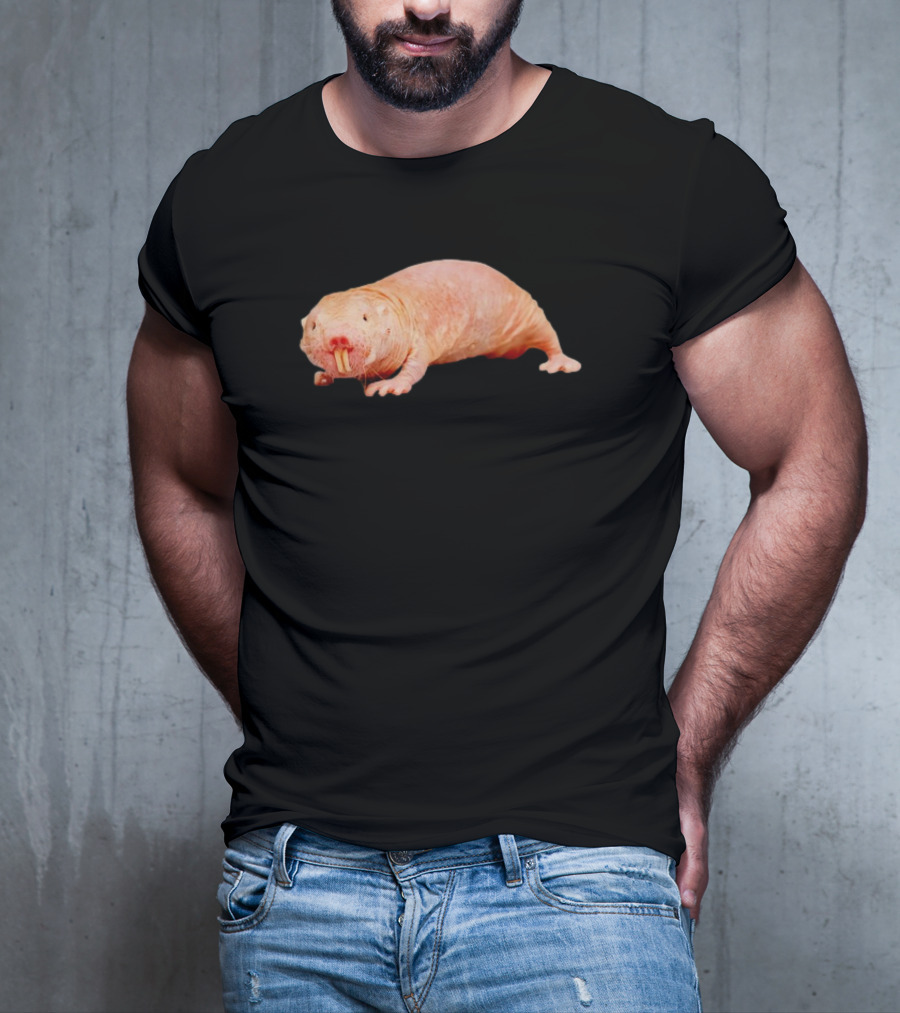 Naked Mole Rat Image On Clothing T-Shirt