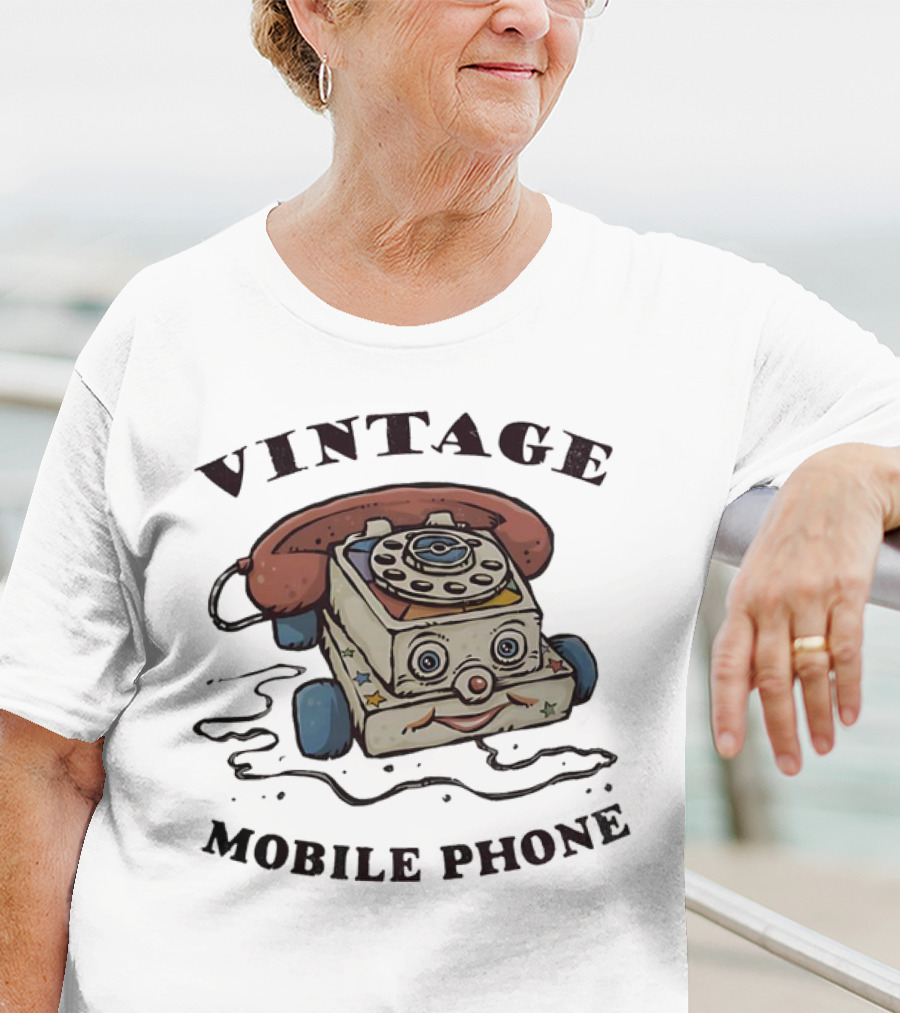 Vintage Chatter Telephone Mobile Phone Original T-Shirt