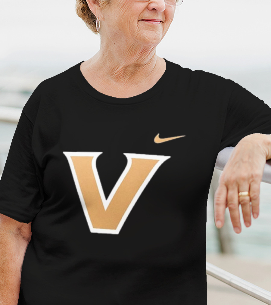 Vanderbilt Commodores Black V T-Shirt