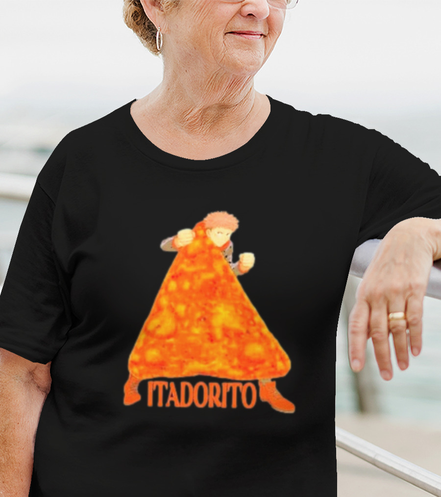 ItaDorito Jujutsu Kaisen Doritos Cheese Nachos Mashup T-Shirt