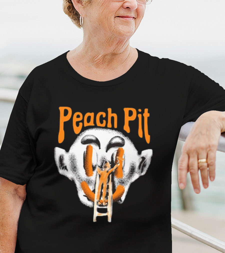 Peach Pit Surreal Face T-Shirt