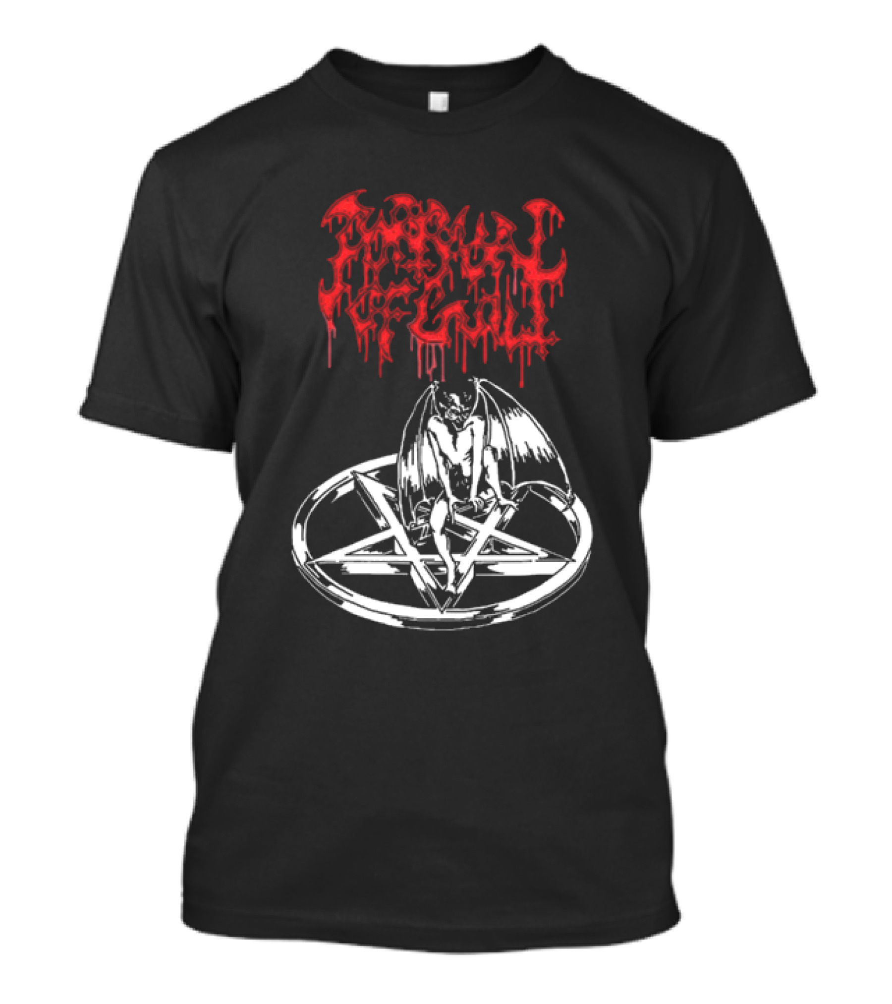 Portrayal Of Guilt Pentagram Demon T-Shirt