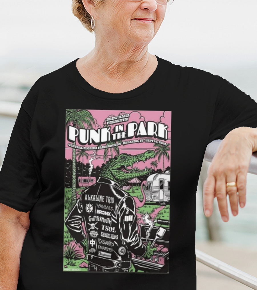 Punk In The Park Central Florida Fairgrounds Alkaline Trio Vandals Orlando Sep 14 T-Shirt