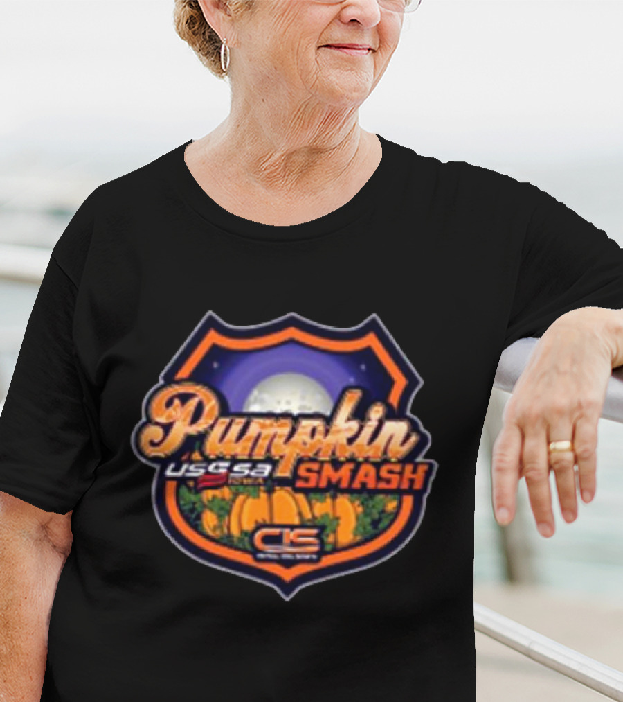 Pumpkin Smash USSSA Fastpitch Tournament Central Iowa Sports Merch T-Shirt