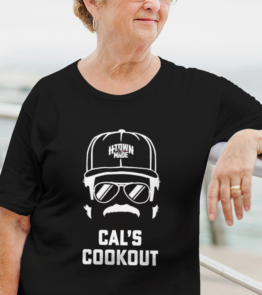 Cal's Cookout H-Town Made Houston Texas T-Shirt