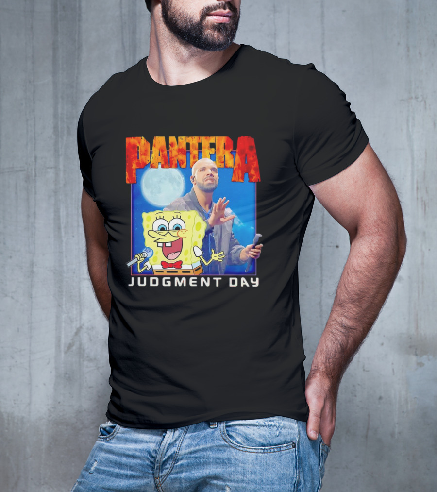 Pantera Judgment Day Drake Spongebob T-Shirt