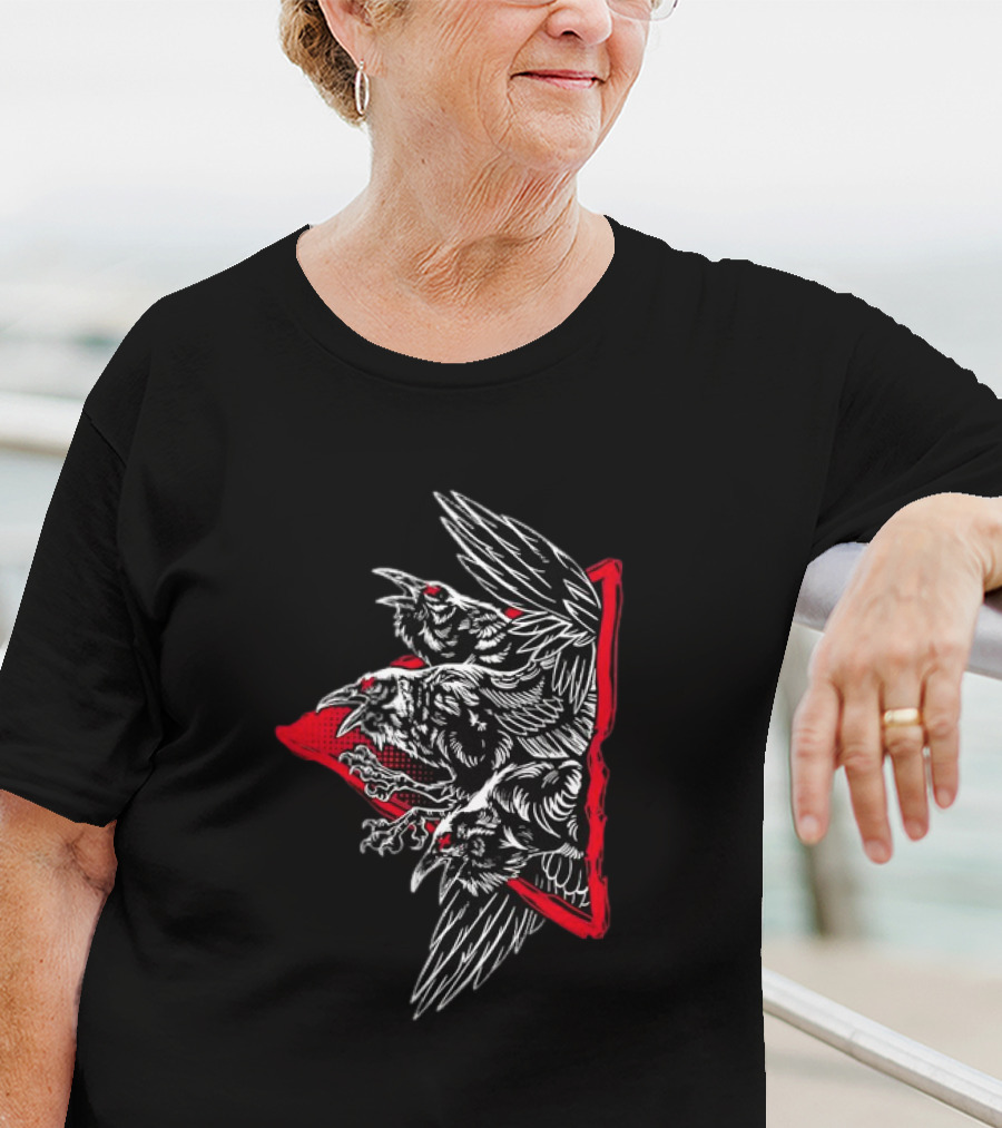 Red Ravens Trio Omen T-Shirt
