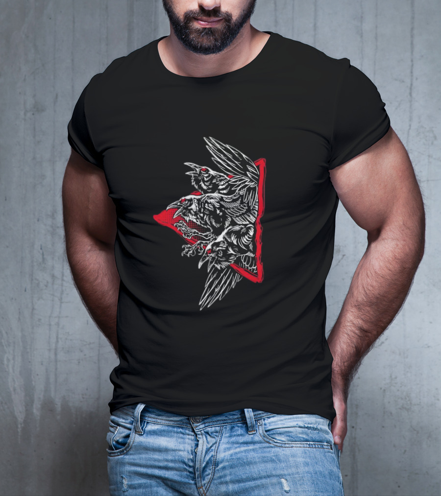 Red Ravens Trio Omen T-Shirt