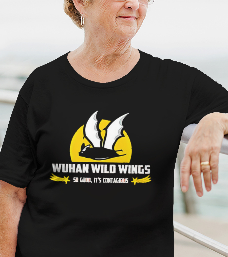 Wuhan Wild Wings So Good It's Contagious Bat T-Shirt