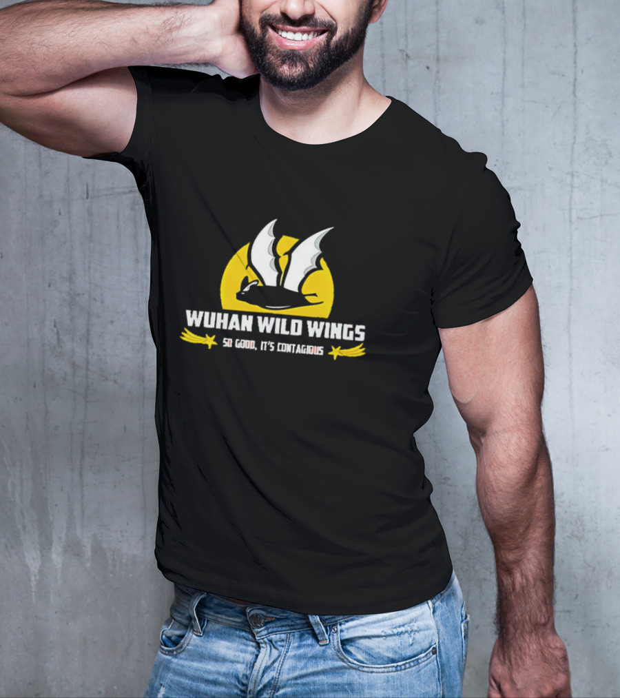 Wuhan Wild Wings So Good It's Contagious Bat T-Shirt