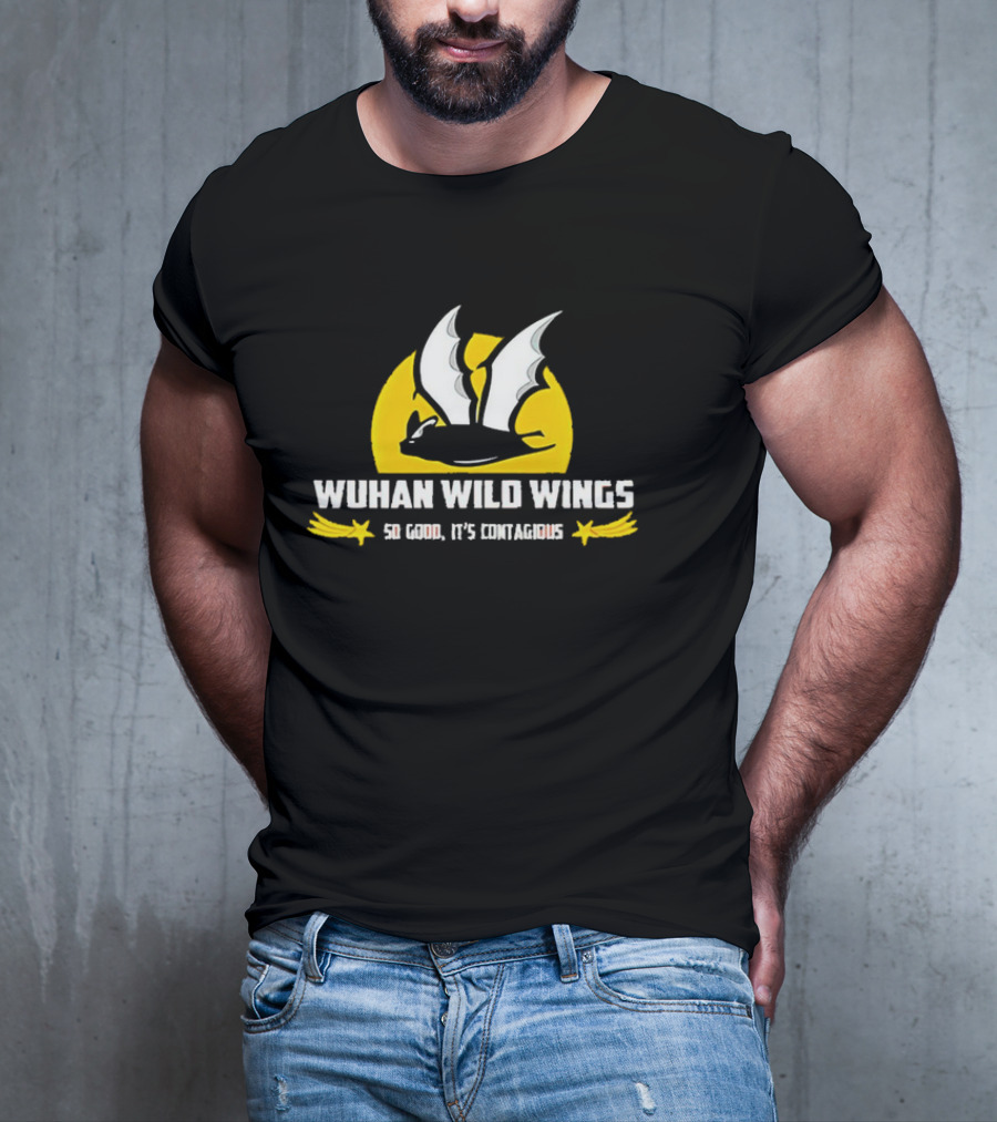Wuhan Wild Wings So Good It's Contagious Bat T-Shirt