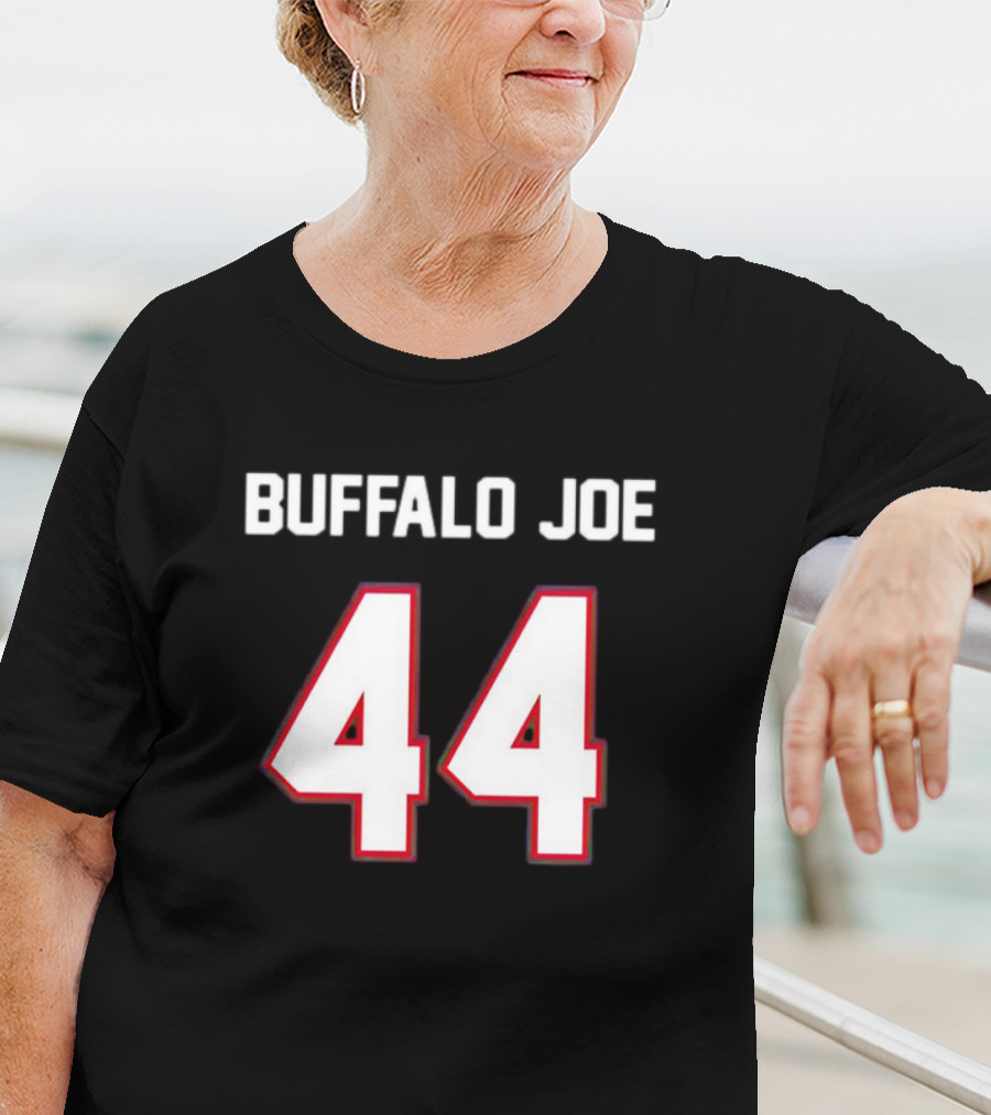 Buffalo Joe 44 Sports Jersey Iconic Bold Number T-Shirt
