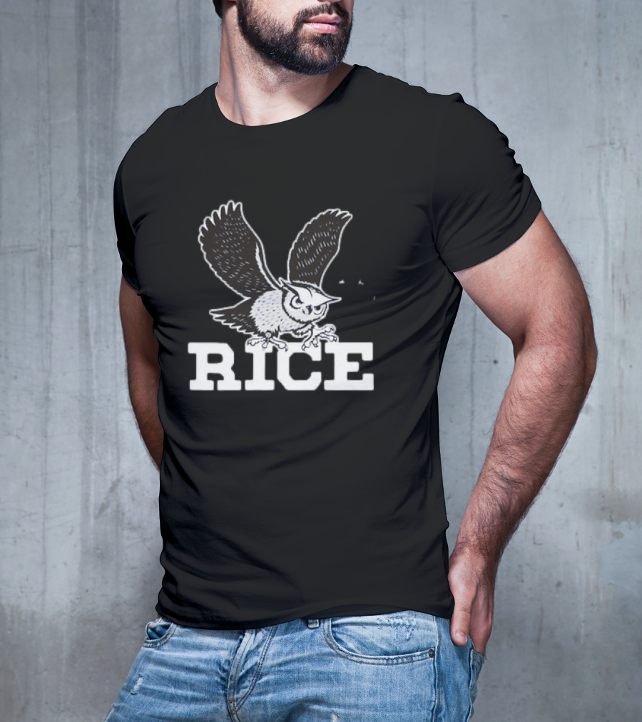 Rice University Fighting Owls Mascot T-Shirt