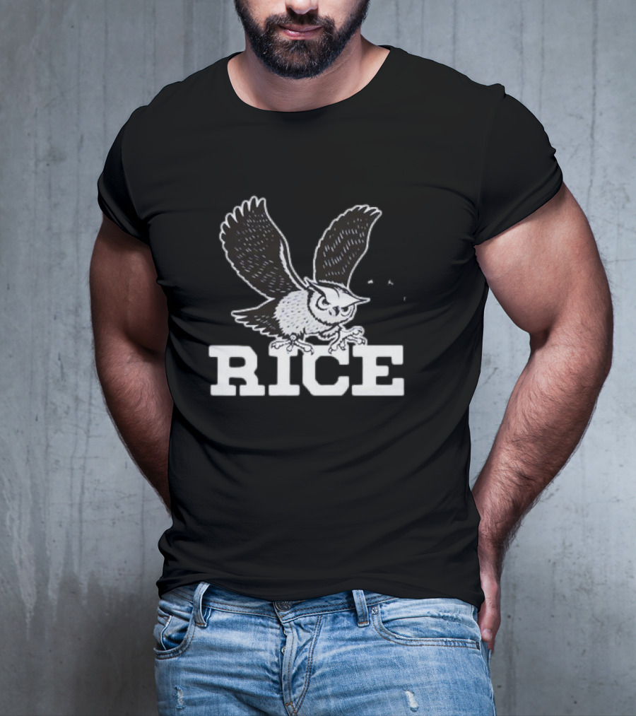 Rice University Fighting Owls Mascot T-Shirt