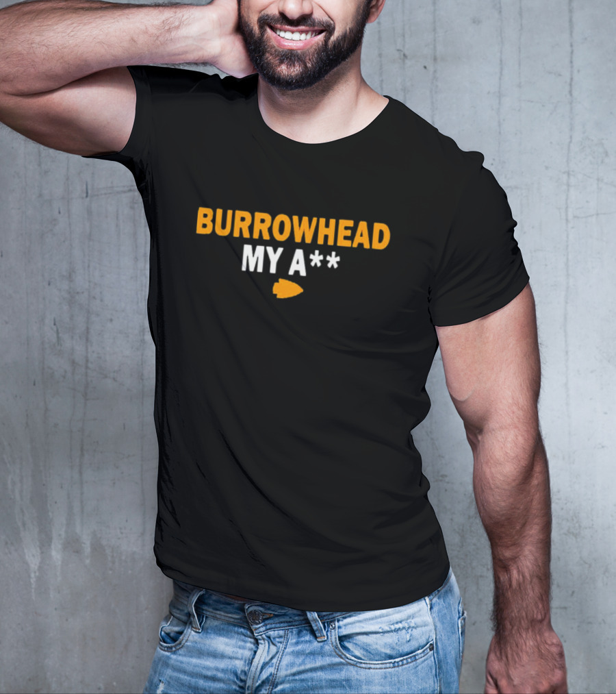 Burrowhead My A Travis Kelce Kansas City Chiefs Arrowhead T-Shirt