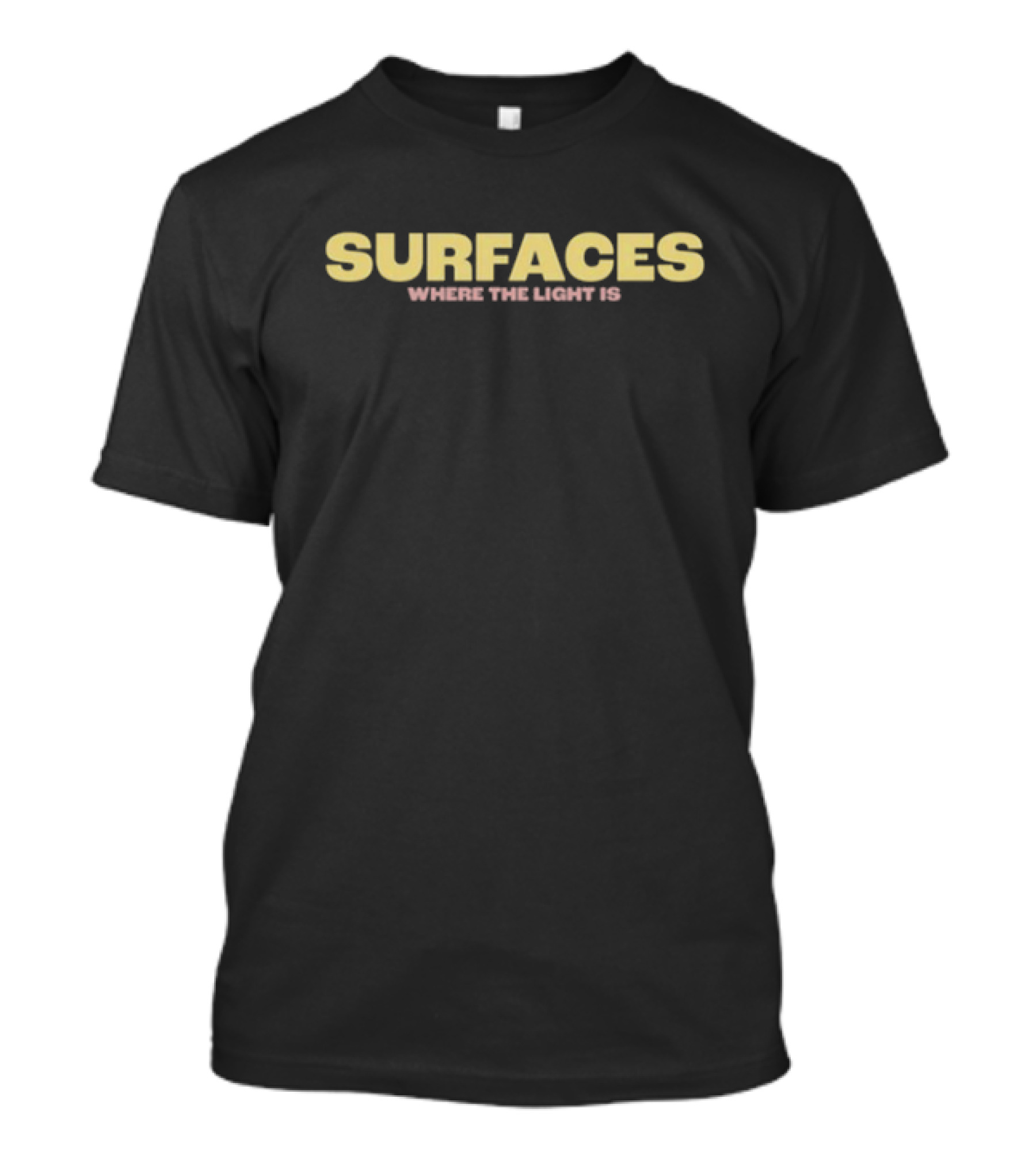 Surfaces Where The Light Is Album Merchandise T-Shirt