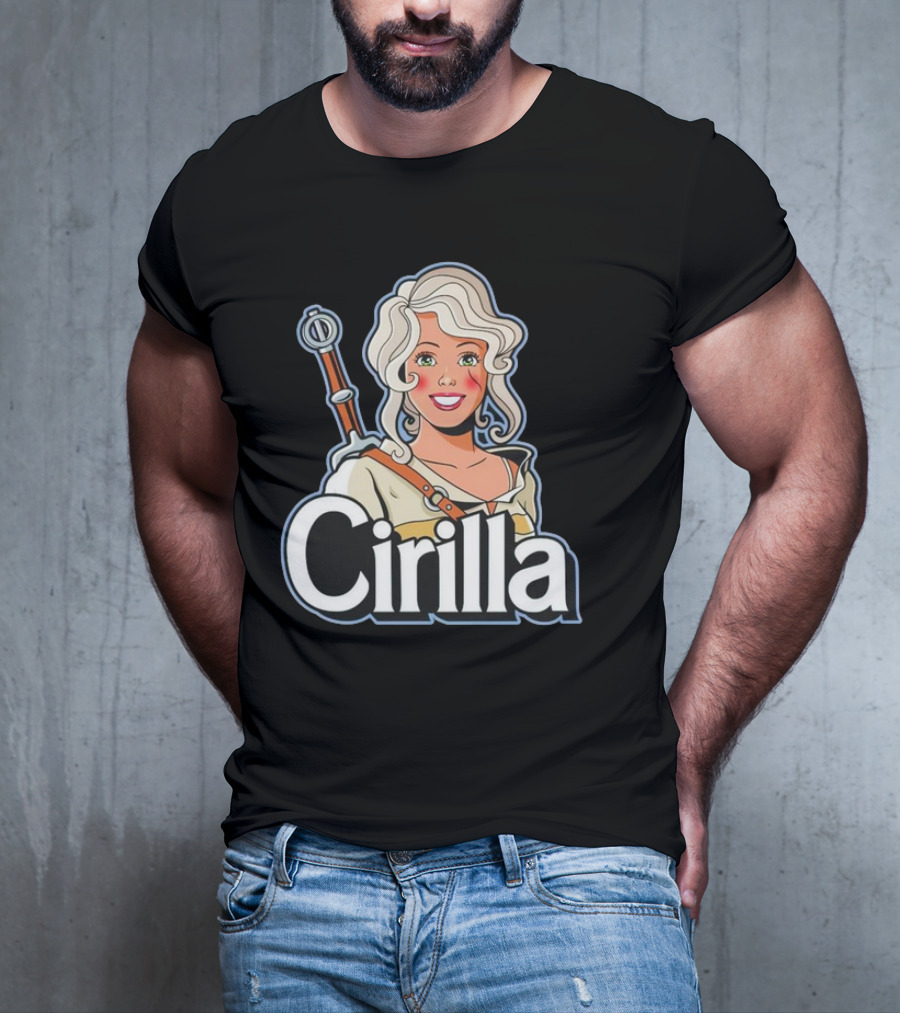 Cirilla Cartoon Style The Witcher Ciri T-Shirt