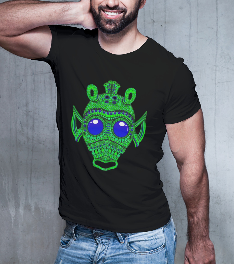 Greedo The Bounty Hunter Alien Mask T-Shirt