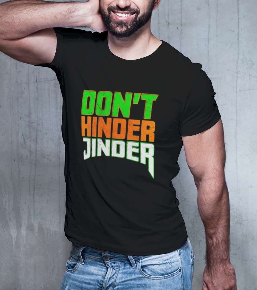 Jinder Mahal Don't Hinder Jinder Vibrant T-Shirt