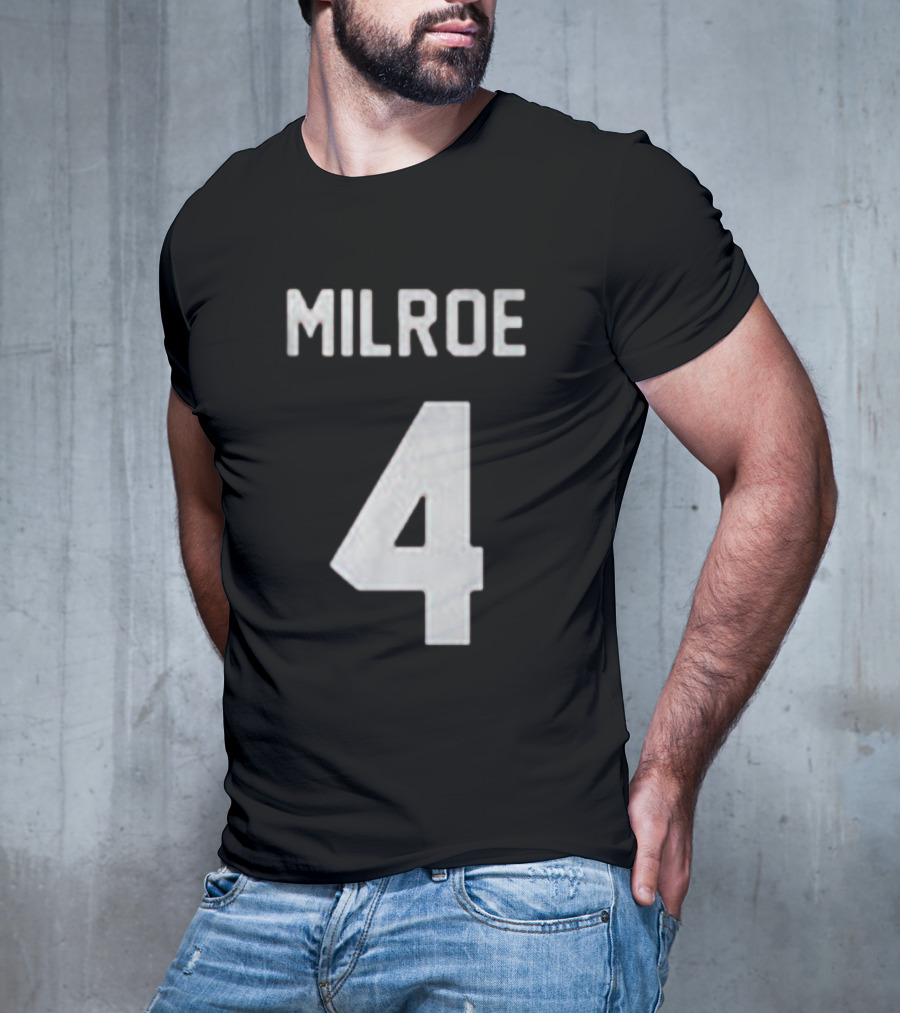 Alabama Football Milroe 4 Shirsey T-Shirt