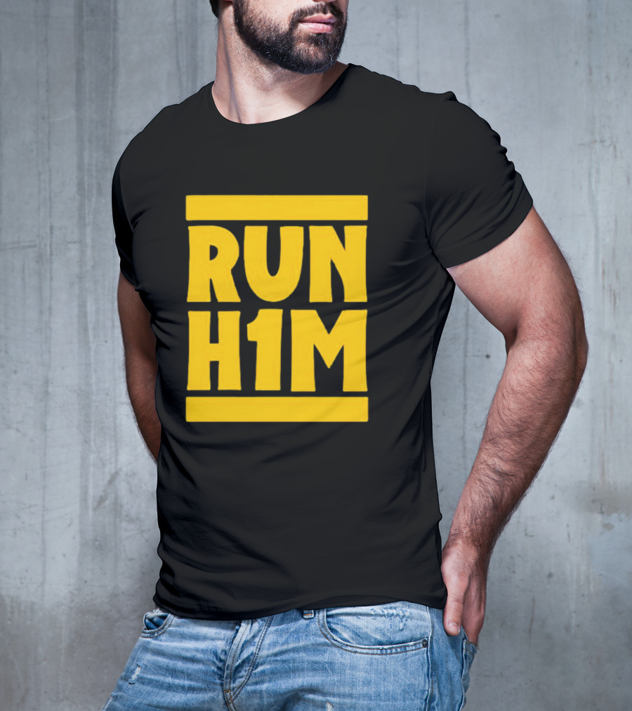 RUN H1M Street Art Graffiti T-Shirt