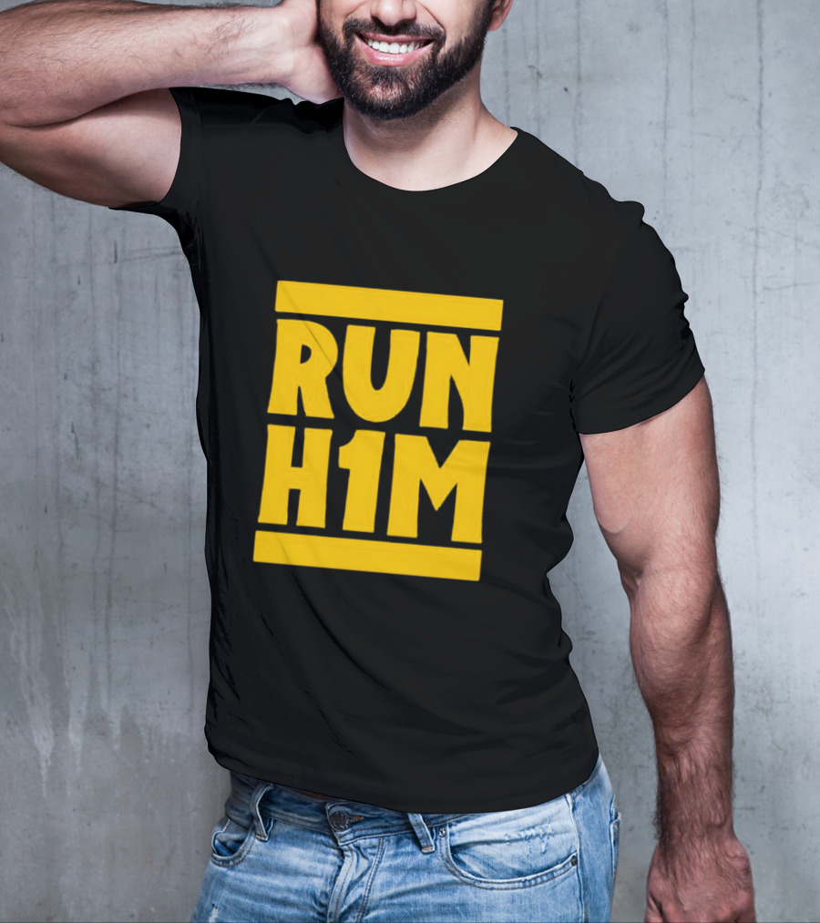 RUN H1M Street Art Graffiti T-Shirt