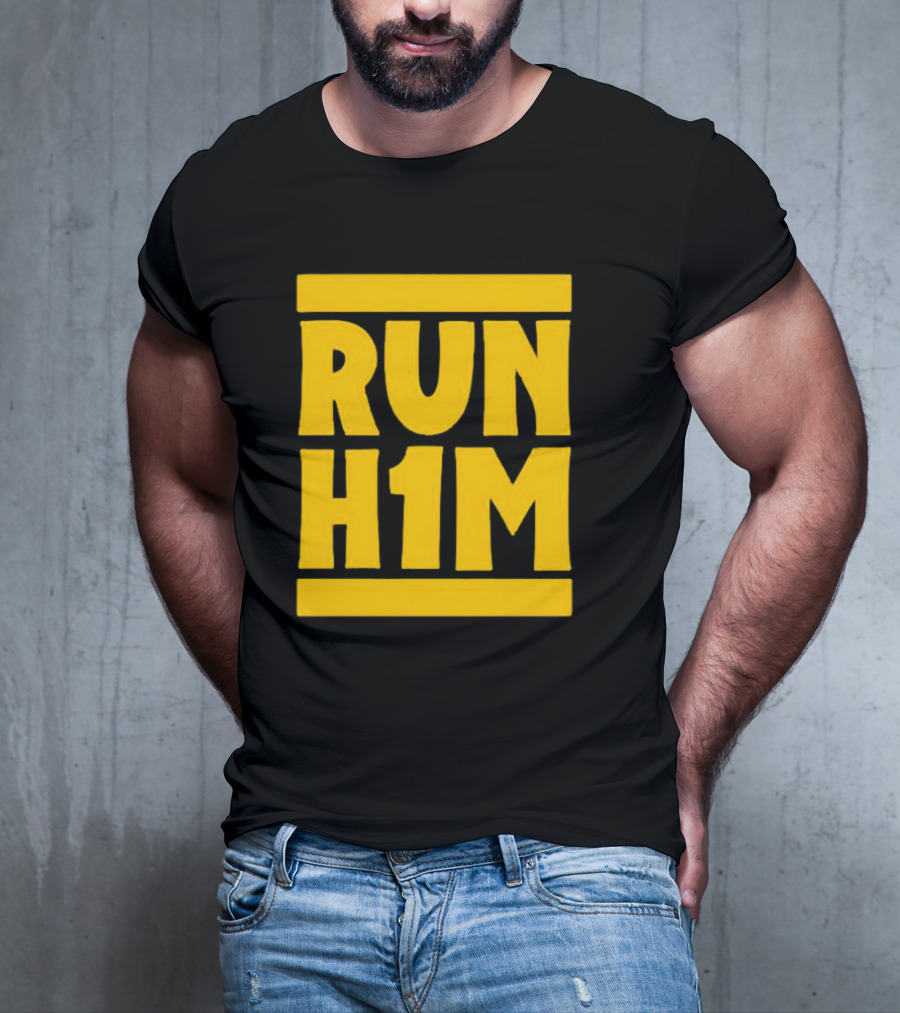 RUN H1M Street Art Graffiti T-Shirt