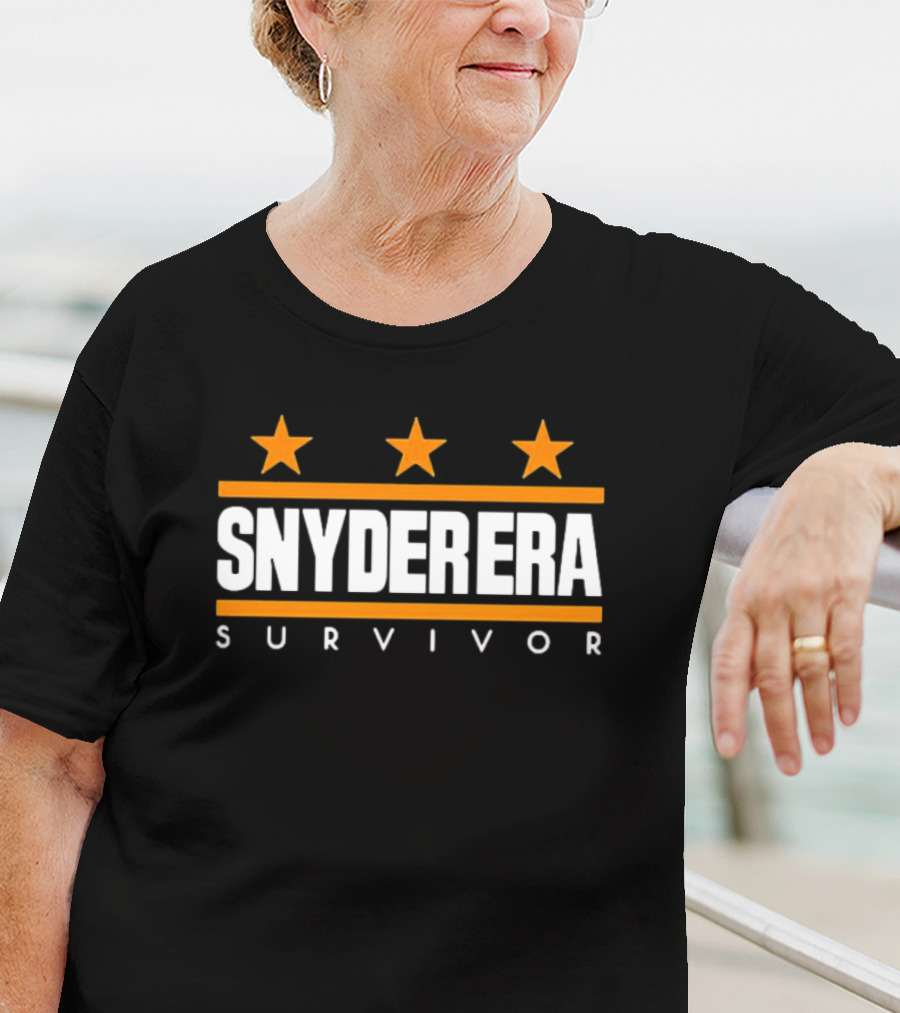 Snyder Era Survivor Cali Commander Three Stars T-Shirt