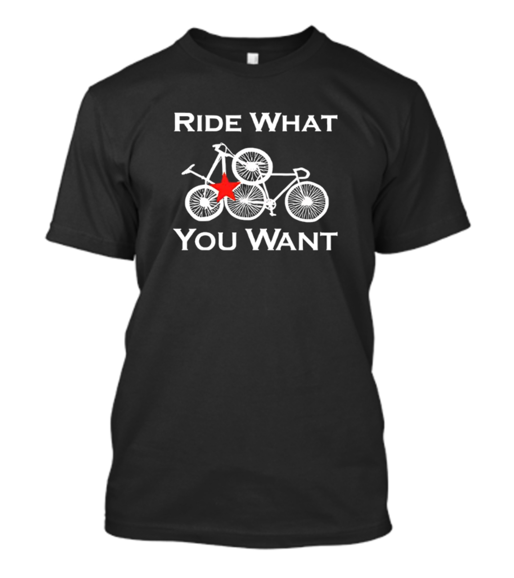 Ride What You Want Bicycle T-Shirt
