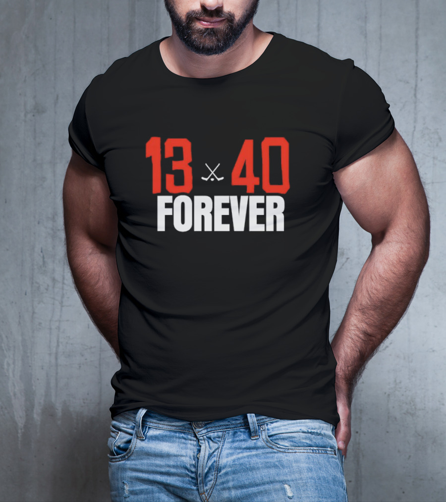 Johnny Gaudreau Hockey 13 40 Forever T-Shirt