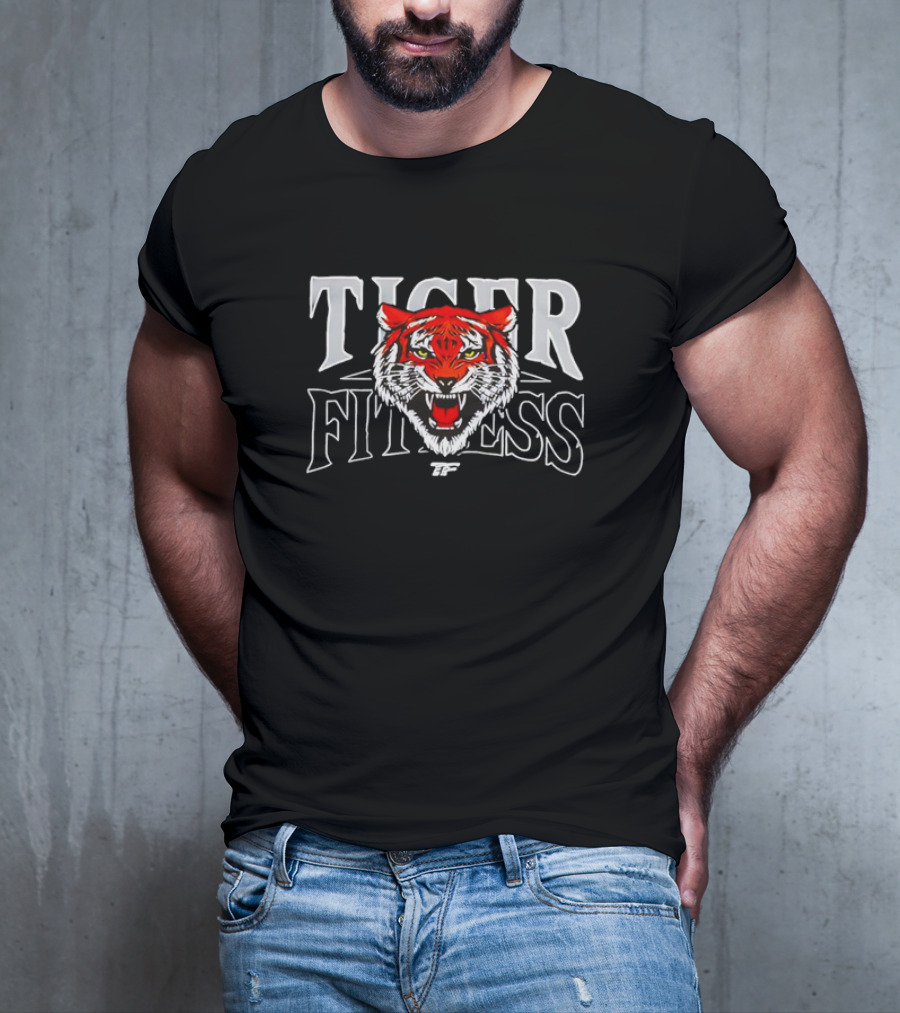 TIGER FITNESS TF Tiger Head T-Shirt