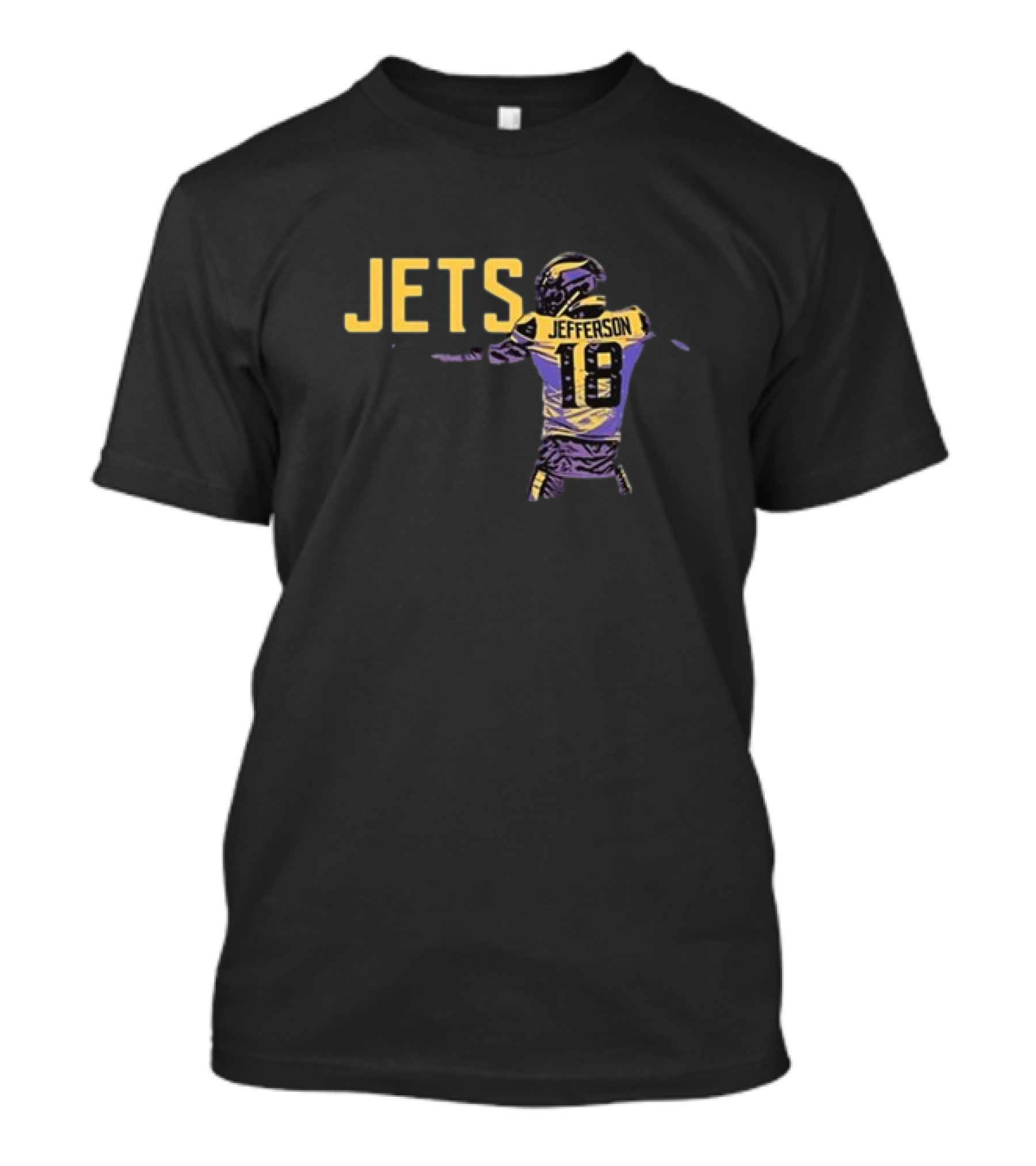 Anthony Edwards Jets Justin Jefferson Football Jersey 18 T-Shirt